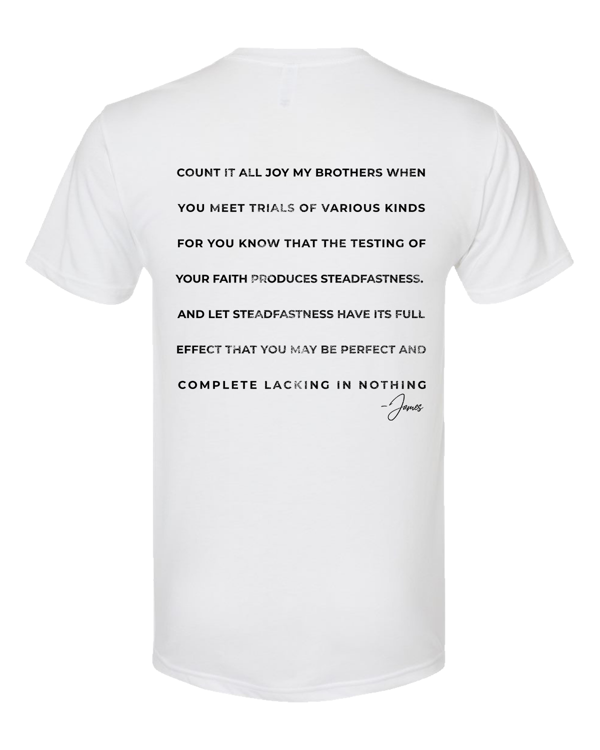 Embraces The Suck T-Shirt - Verse (James 1:2-4)